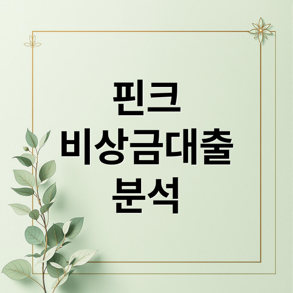 핀크
비상금대출
분석 (핀크 비상금대출 5.94%)