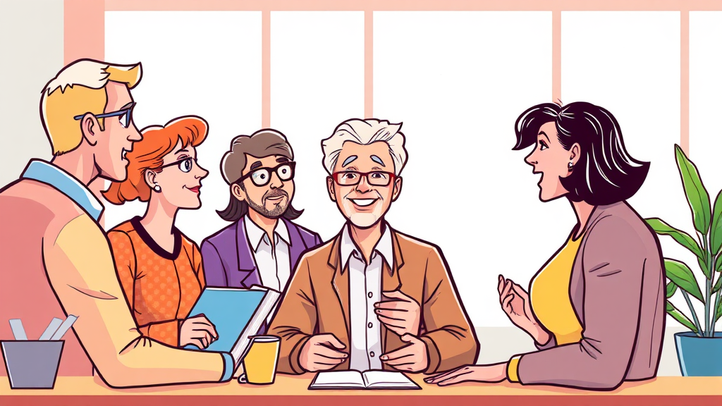 특별 프로그램 안내 (cartoon 스타일)