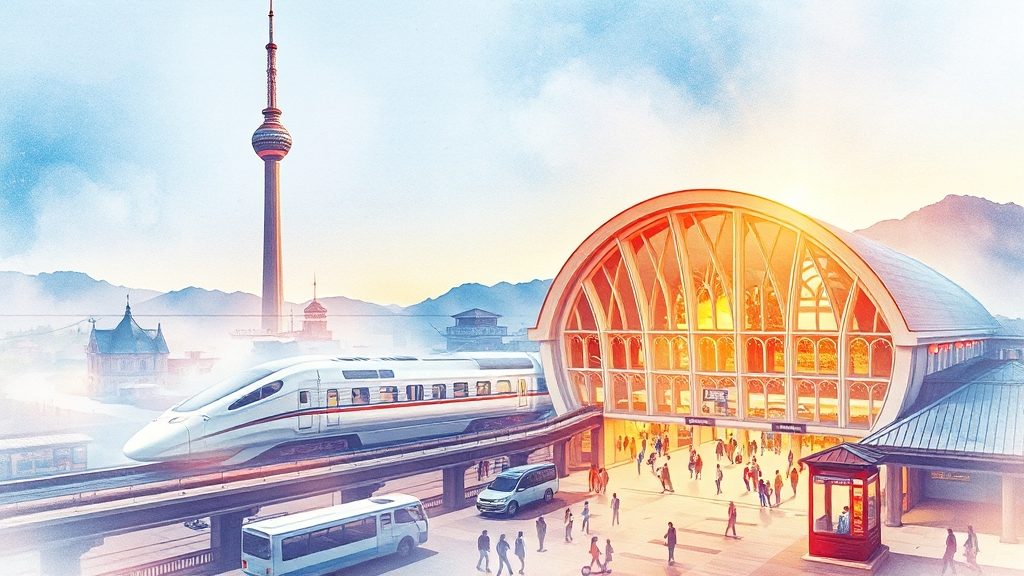 축제 교통 & 편의시설 정보 (watercolor 스타일)