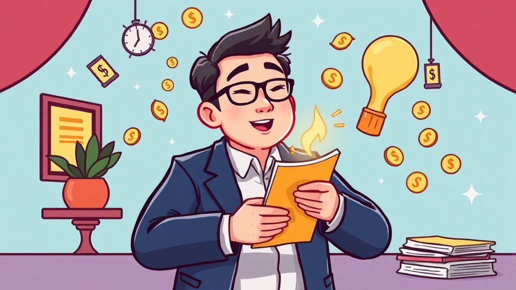 실제 환급 사례로 알아보는 휴면예금 찾기 (cartoon 스타일)