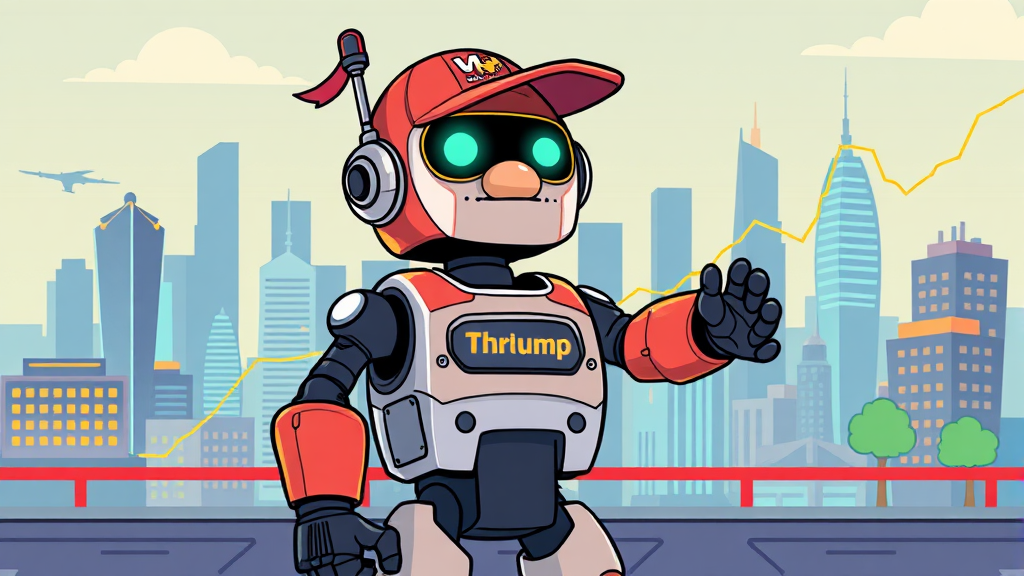 주가 급등, 왜? (cartoon 스타일)