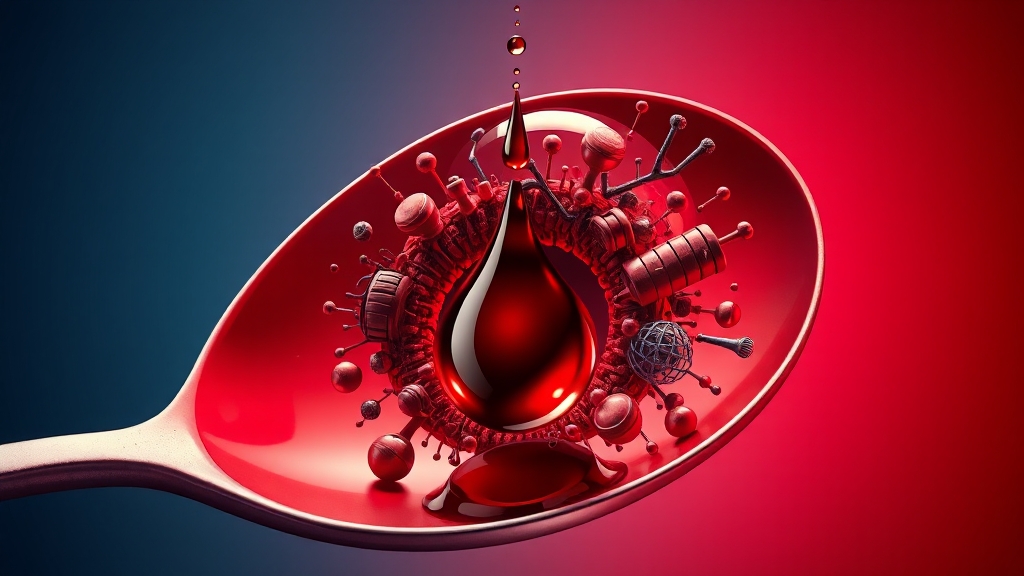 빈혈의 원인, 꼼꼼하게 분석 (illustration 스타일)