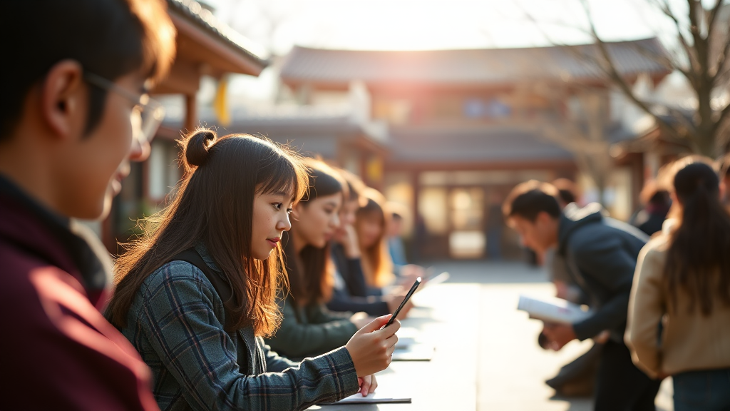 학습 관리 시스템, 똑똑하게 활용하기 (realistic 스타일)