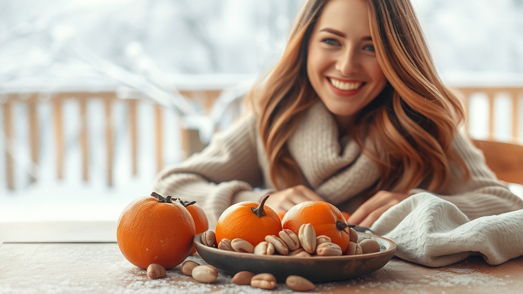 똑똑한 다이어트 간식 (watercolor 스타일)