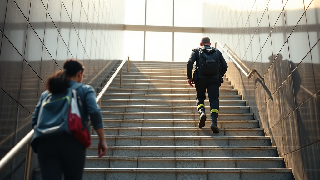 개인 투자자를 위한 투자 시선 (realistic 스타일)