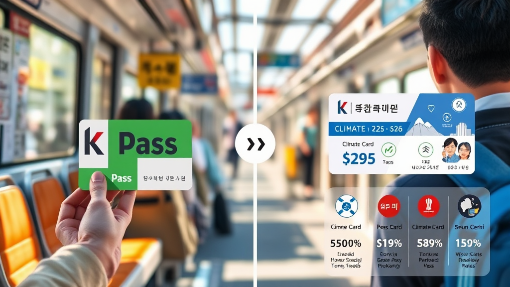 K-패스 vs 기후동행카드 비교