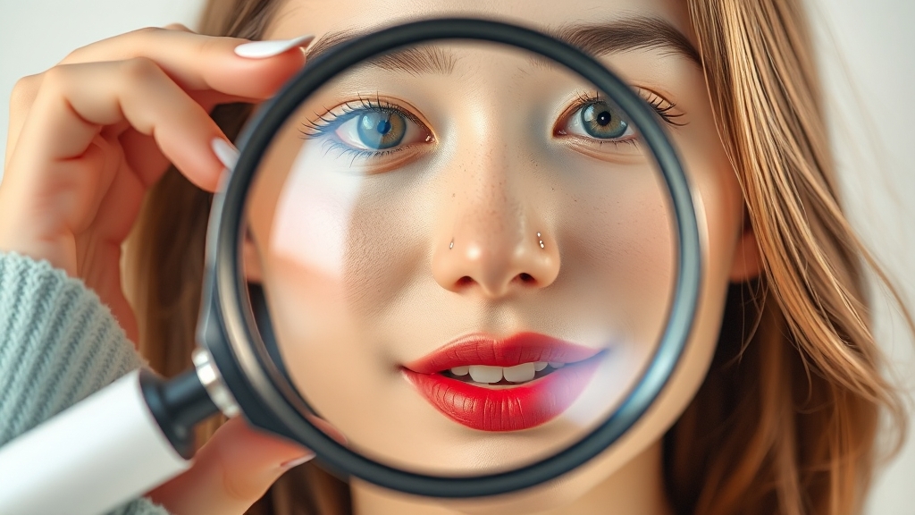 화장품 라벨, 꼼꼼히 확인하세요! (realistic 스타일)