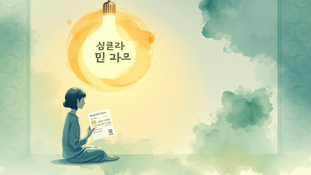 신청 방법 및 절차 (watercolor 스타일)