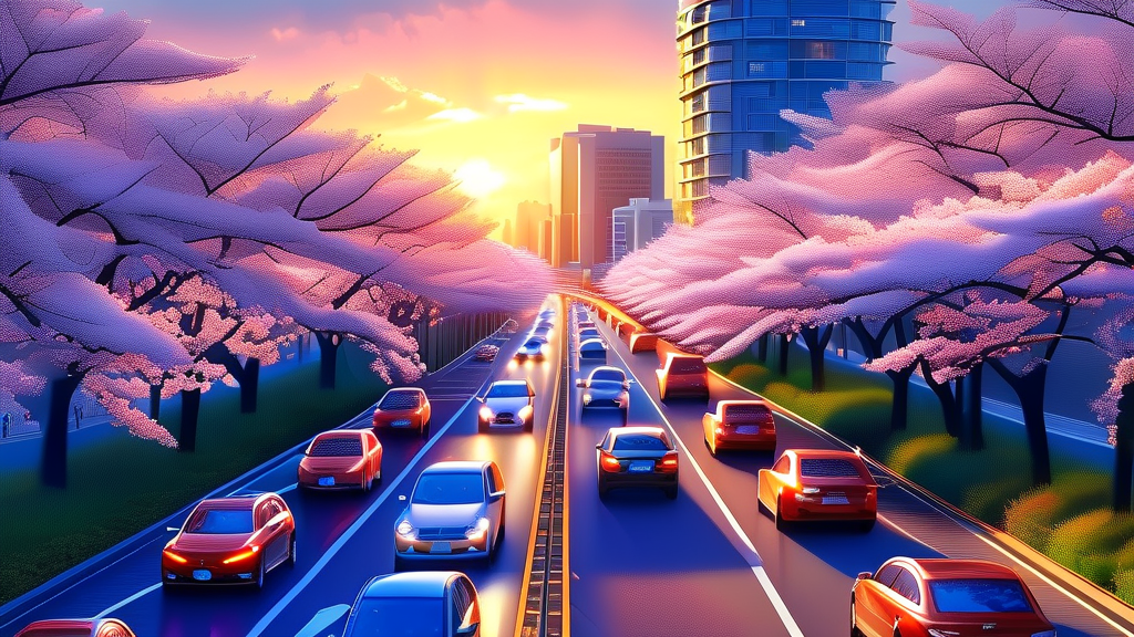 주차 걱정 끝! 무료 주차 꿀팁 및 대안 경로 (realistic 스타일)