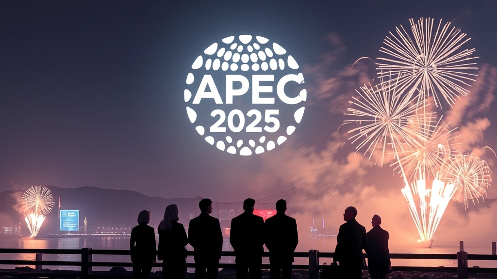 APEC 2025 경주 행사 개요 (watercolor 스타일)