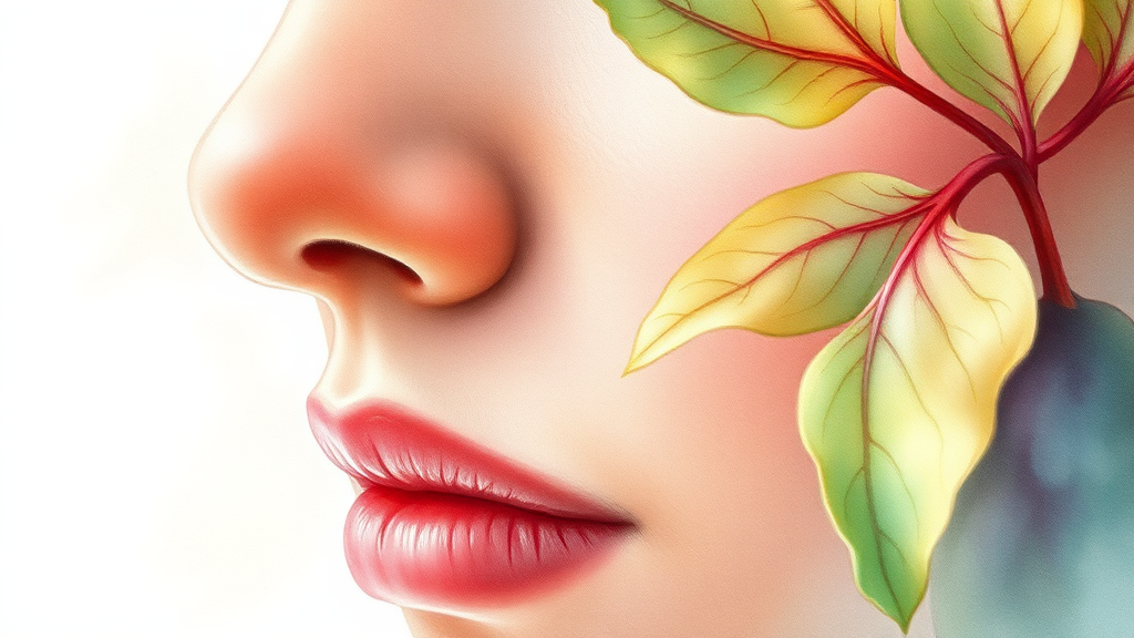 삼백초추출물의 주요 효능 (watercolor 스타일)