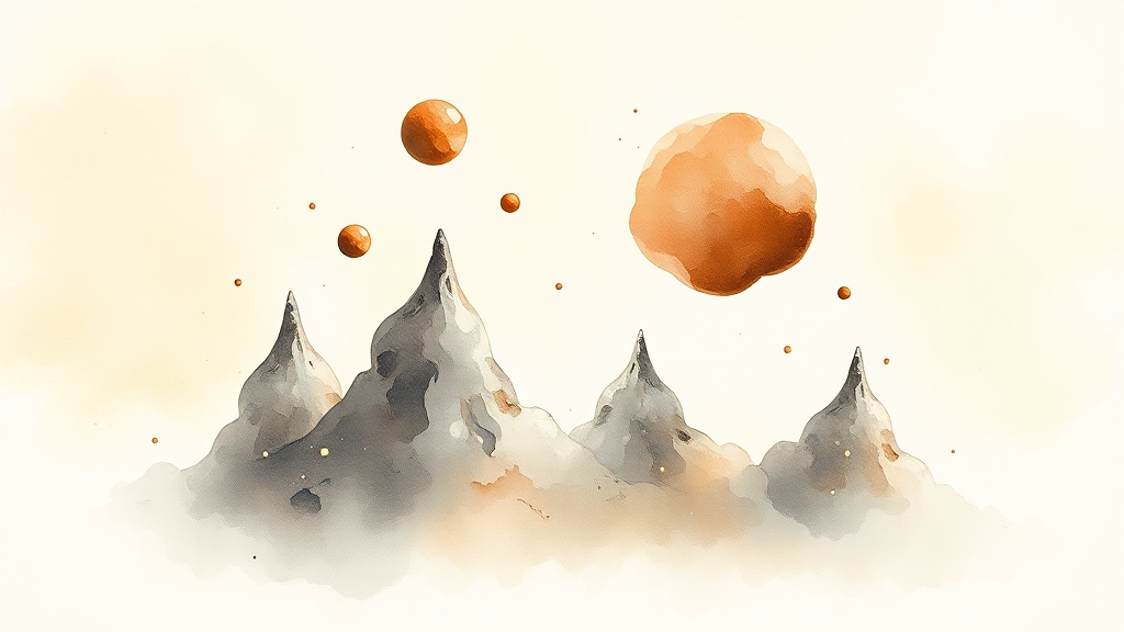 똥 꿈의 심리학적 해석 (watercolor 스타일)