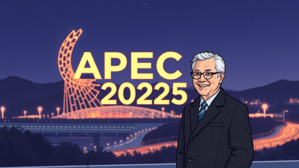 결론: APEC 2025 성공 개최 응원 (illustration 스타일)