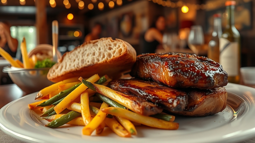 런치 가격 및 구성 (realistic 스타일)