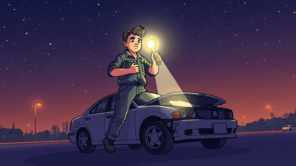 긴급출동 서비스, 꼭 필요할까? (cartoon 스타일)