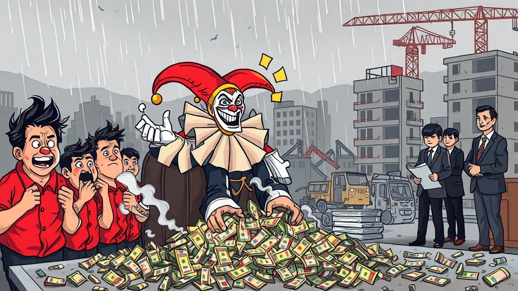 사직2구역, 피해 규모는? (cartoon 스타일)