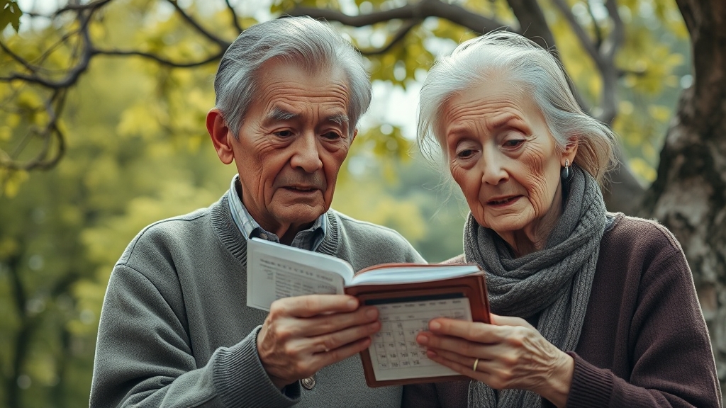 노후 생활비, 현실과의 간극 (realistic 스타일)