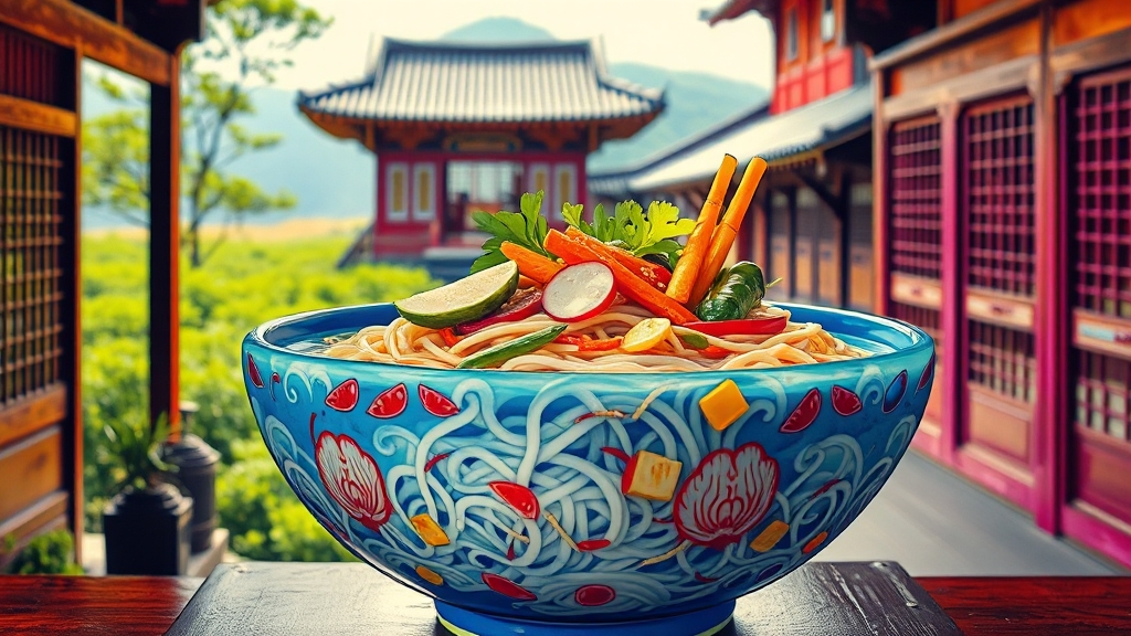 하조대 평양면옥, 냉면 맛집으로 소문났네! (popart 스타일)