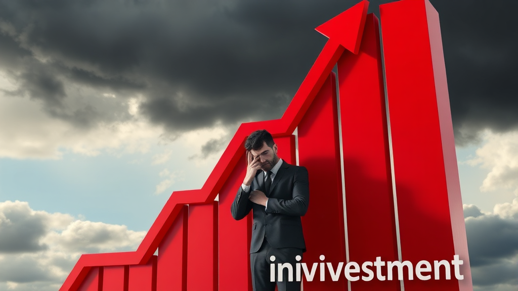 투자 리스크 및 유의사항 (realistic 스타일)