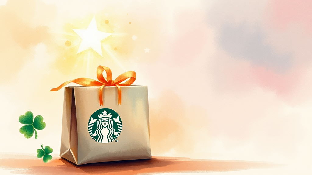 럭키백 구매 시 주의사항 및 추가 정보 (watercolor 스타일)