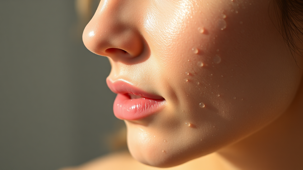 속건조 해결의 첫걸음: 똑똑한 토너 선택 가이드 (realistic 스타일)