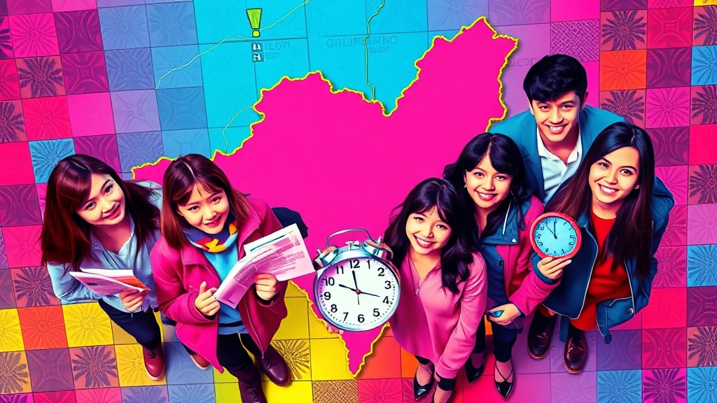 신청 자격, 꼼꼼히 확인! (popart 스타일)