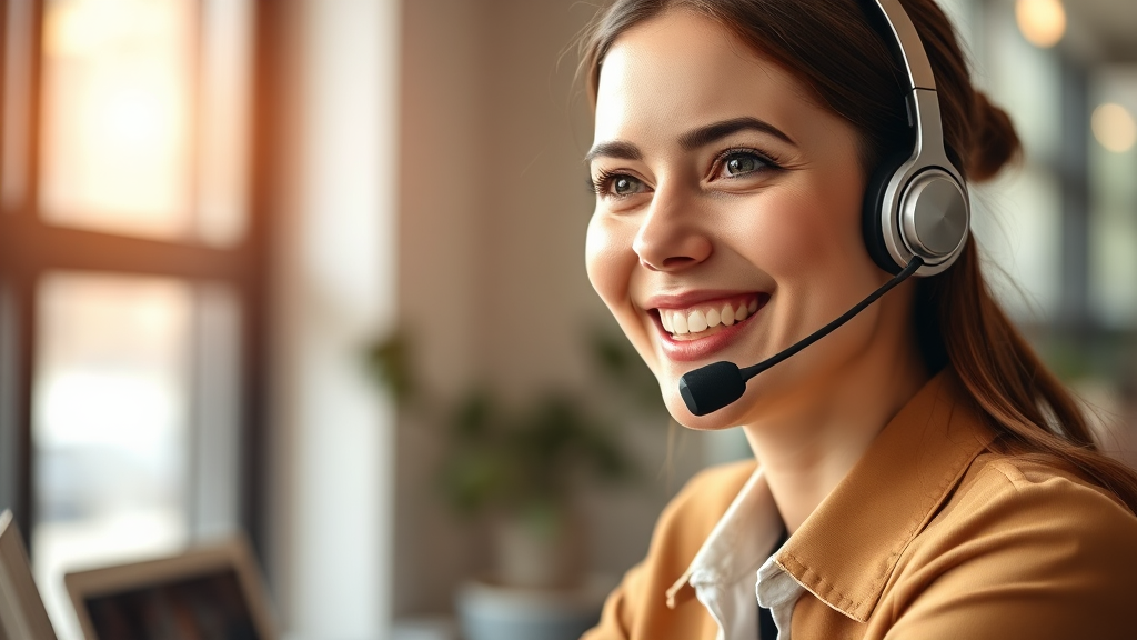 상담원 연결 꿀팁 (realistic 스타일)