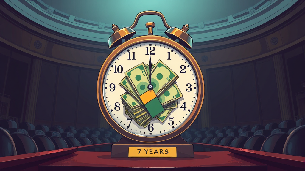 보험사기 공소시효, 언제까지? (illustration 스타일)