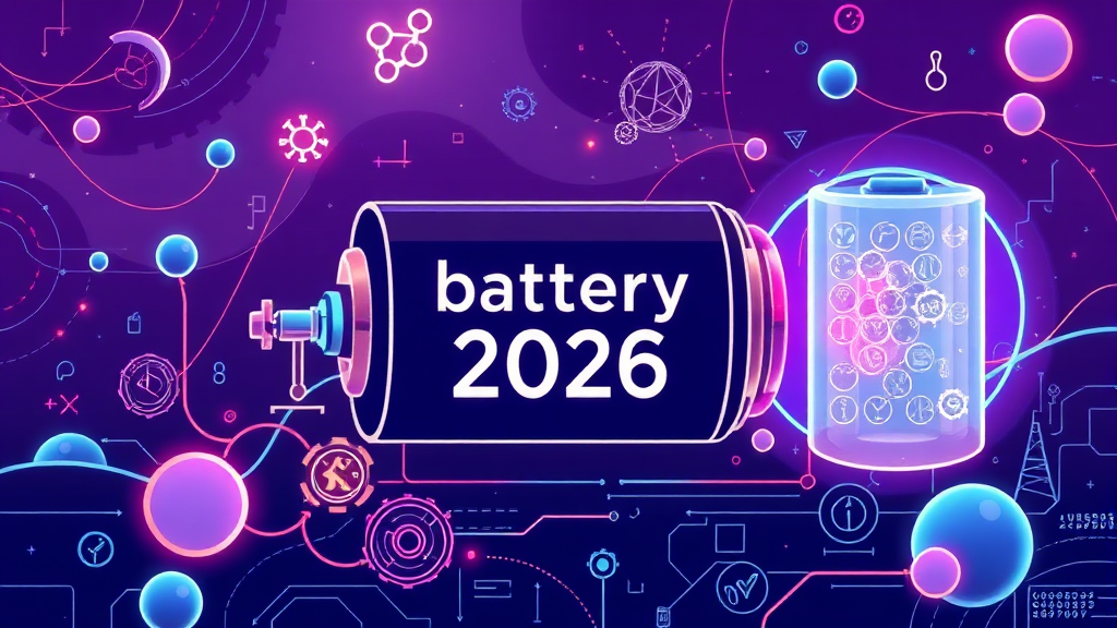 인터배터리 2026: 놓치면 후회할 핵심 관람 포인트 (illustration 스타일)