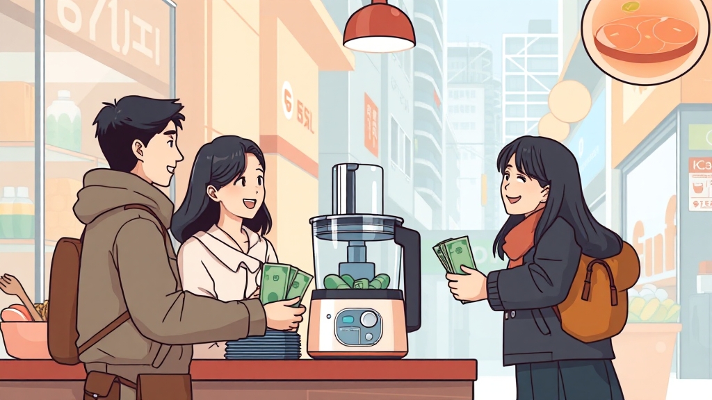 지원금액 및 처리기 가격 (cartoon 스타일)