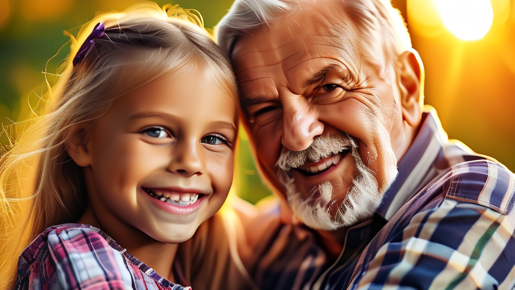 손주돌봄 지원금의 개념과 필요성 (realistic 스타일)