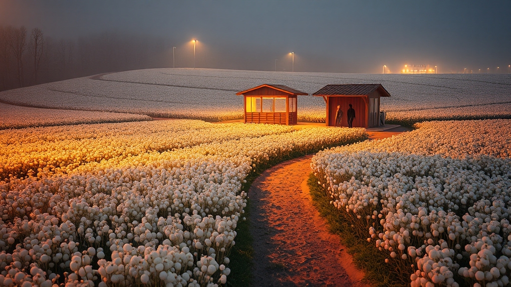 홍천 메밀꽃 축제 개요 (realistic 스타일)