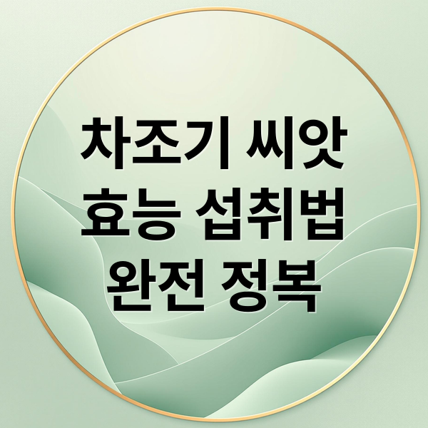 차조기 씨앗
효능 섭취법
완전 정복 (차조기 씨앗 효능 부작용)
