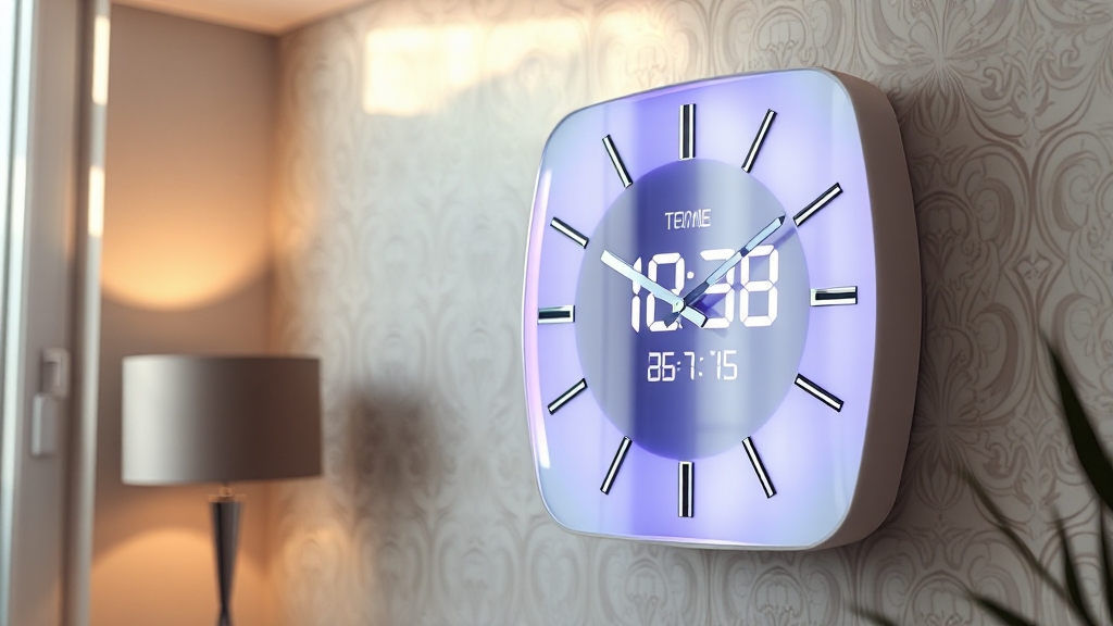 LED 벽시계, 어떤 종류가 있을까? (realistic 스타일)