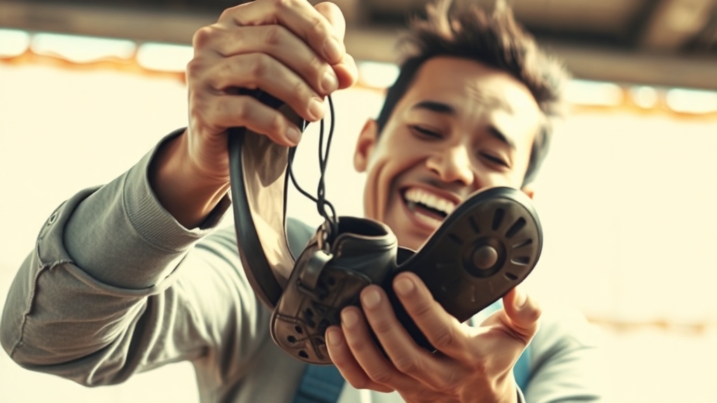 낡은 신발, 찢어진 신발 꿈: 의미 (realistic 스타일)