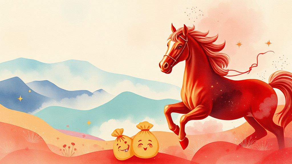 짧고 간결한 새해 인사말 (watercolor 스타일)