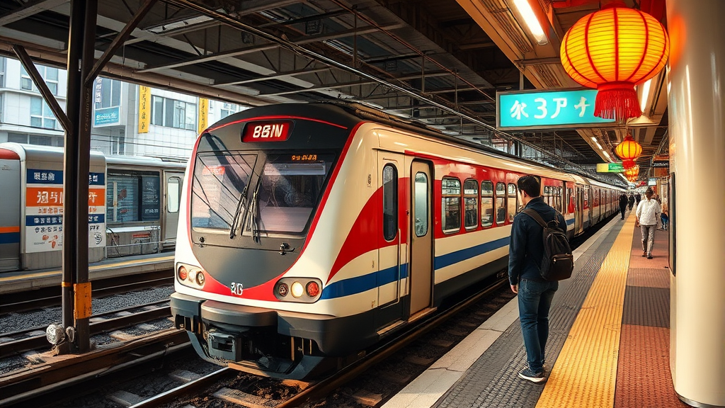 오다큐선 이용 가이드 (realistic 스타일)