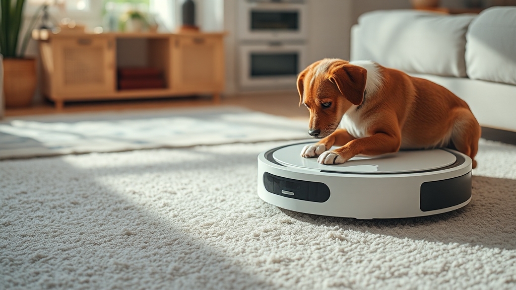 로봇청소기 구매 가이드 (realistic 스타일)