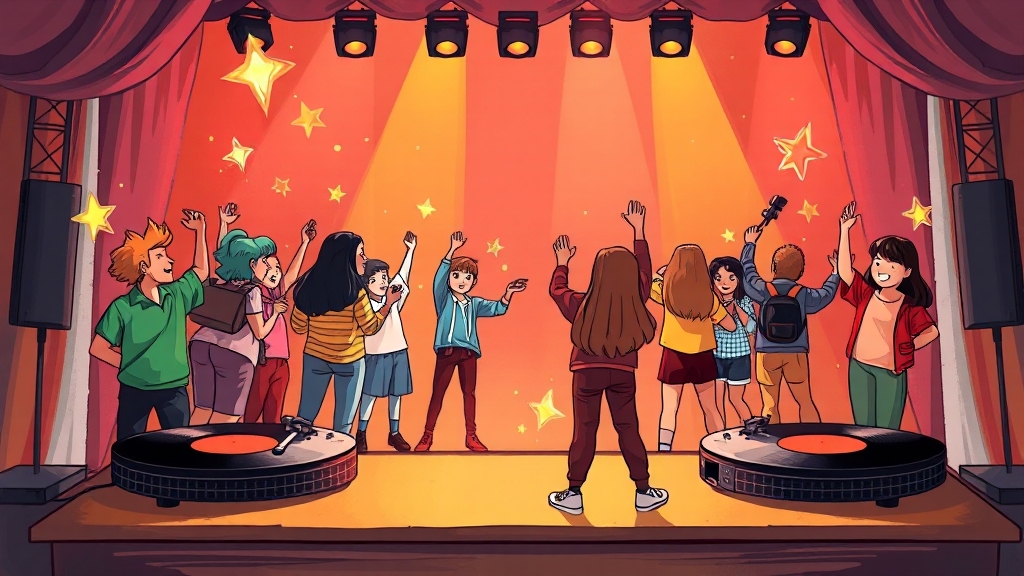 대학가요제, 어떤 역사를 가지고 있을까? (cartoon 스타일)