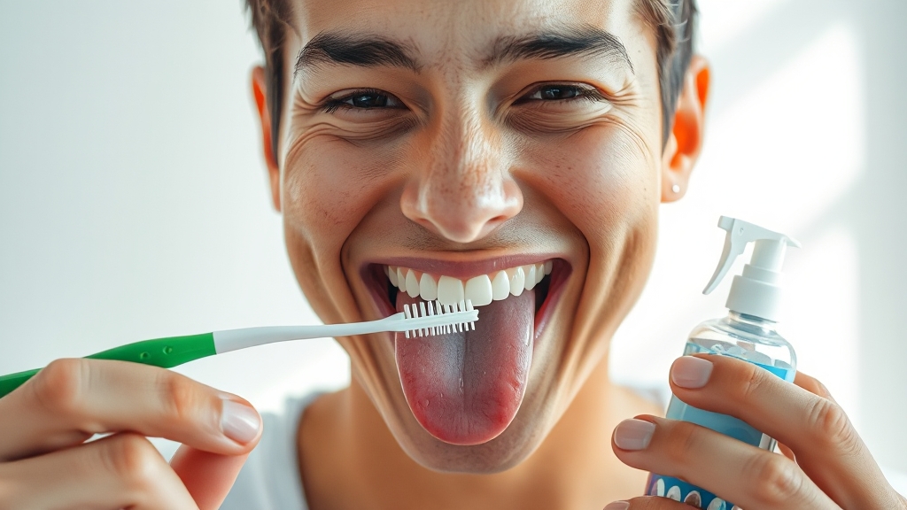 입냄새 제거제 종류와 선택 팁 (realistic 스타일)