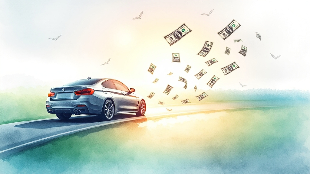 보험료 절감, 이렇게 실천하세요! (watercolor 스타일)