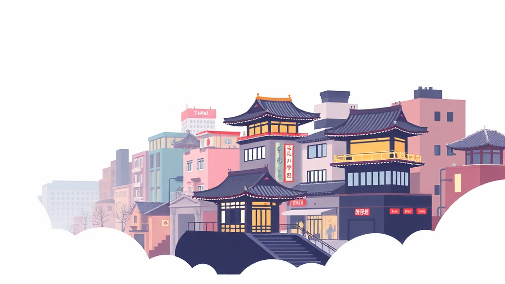 나에게 맞는 서울 실버타운 찾는 방법 (illustration 스타일)