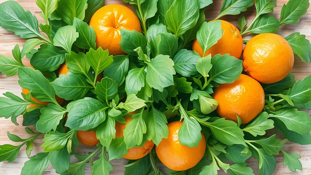 루꼴라의 놀라운 효능 (watercolor 스타일)