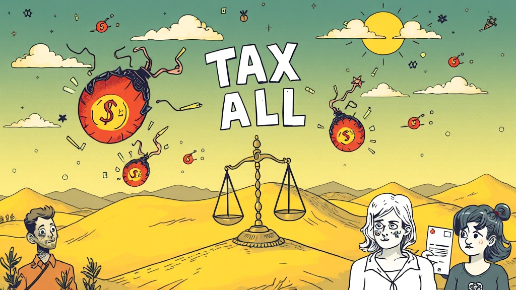 공시지가, 왜 중요할까요? (illustration 스타일)