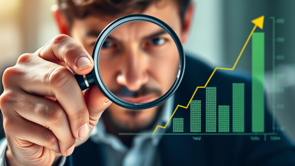 수익률 체크포인트: 핵심 지표 확인 (realistic 스타일)