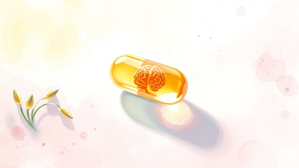 똑똑하게 고르는 포스파티딜세린 선택 기준 (watercolor 스타일)