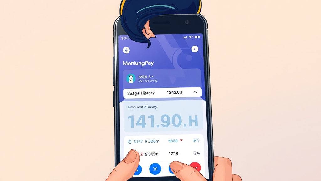 삼성페이 교통카드 사용내역 확인법 (illustration 스타일)