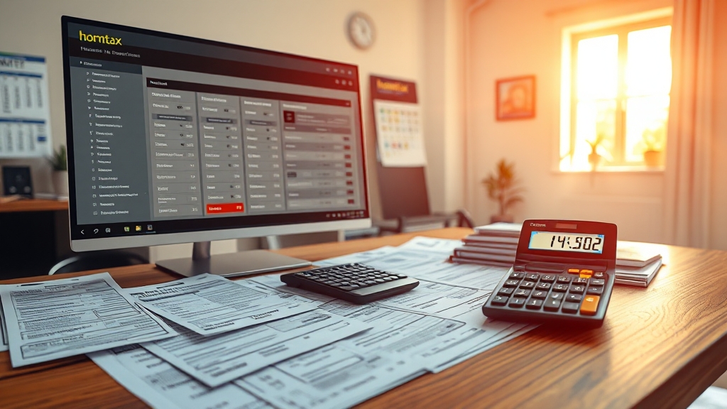 내 소득 종류와 공제 항목 찾기 (realistic 스타일)