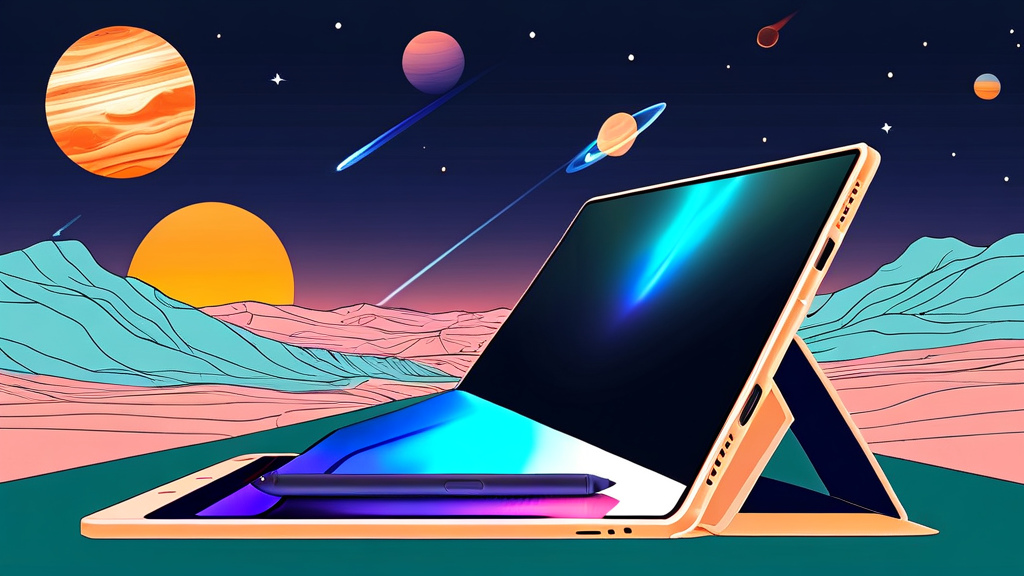 경쟁 모델 비교: 나에게 맞는 태블릿은? (illustration 스타일)