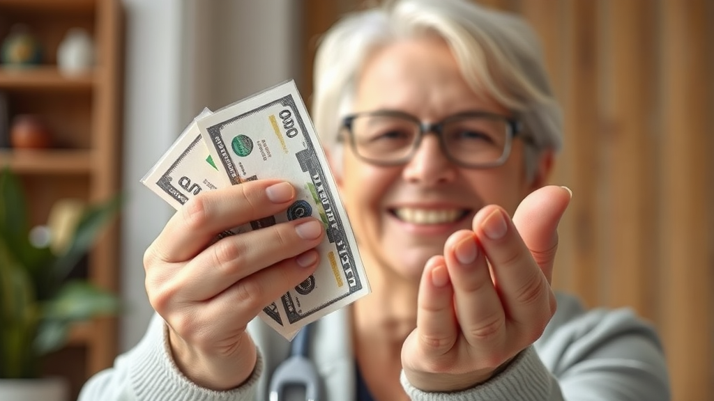 환급금 신청, 이렇게 하세요! (realistic 스타일)